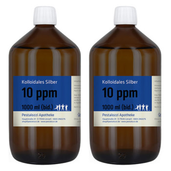 Kolloidales Silber bidest. (Silberwasser) 10 ppm